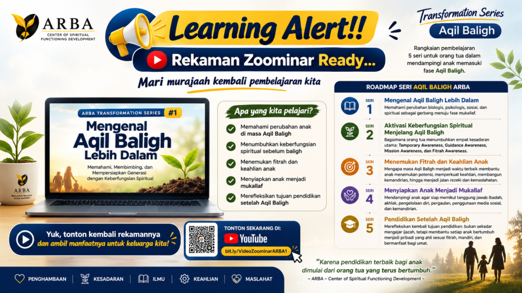 Zoominar Aqil Baligh ARBA Transformation Series