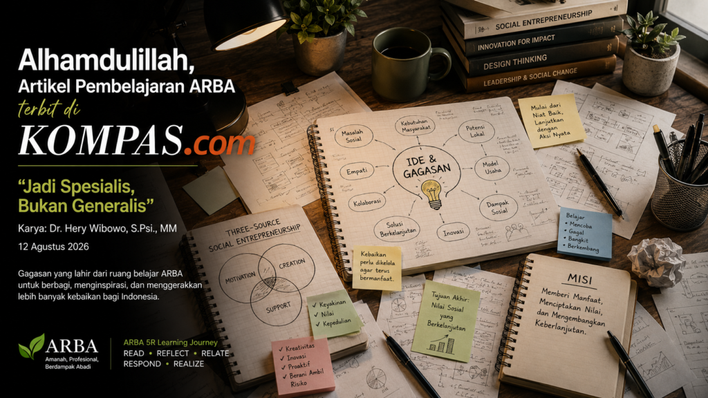 Jadi Spesialis, Bukan Generalis