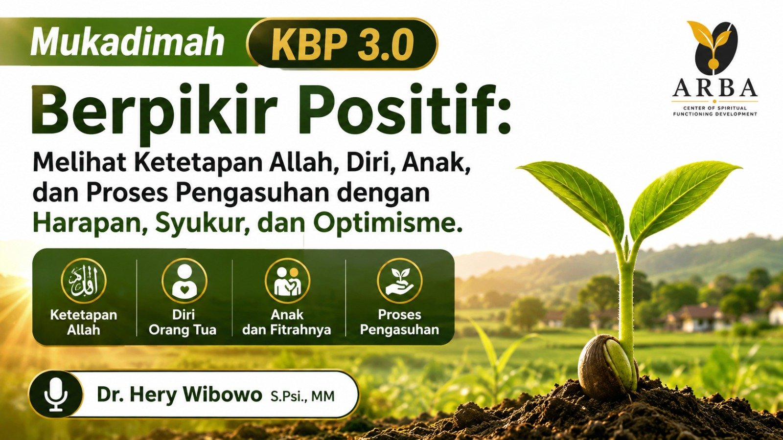 Berpikir positif sebagai orang tua